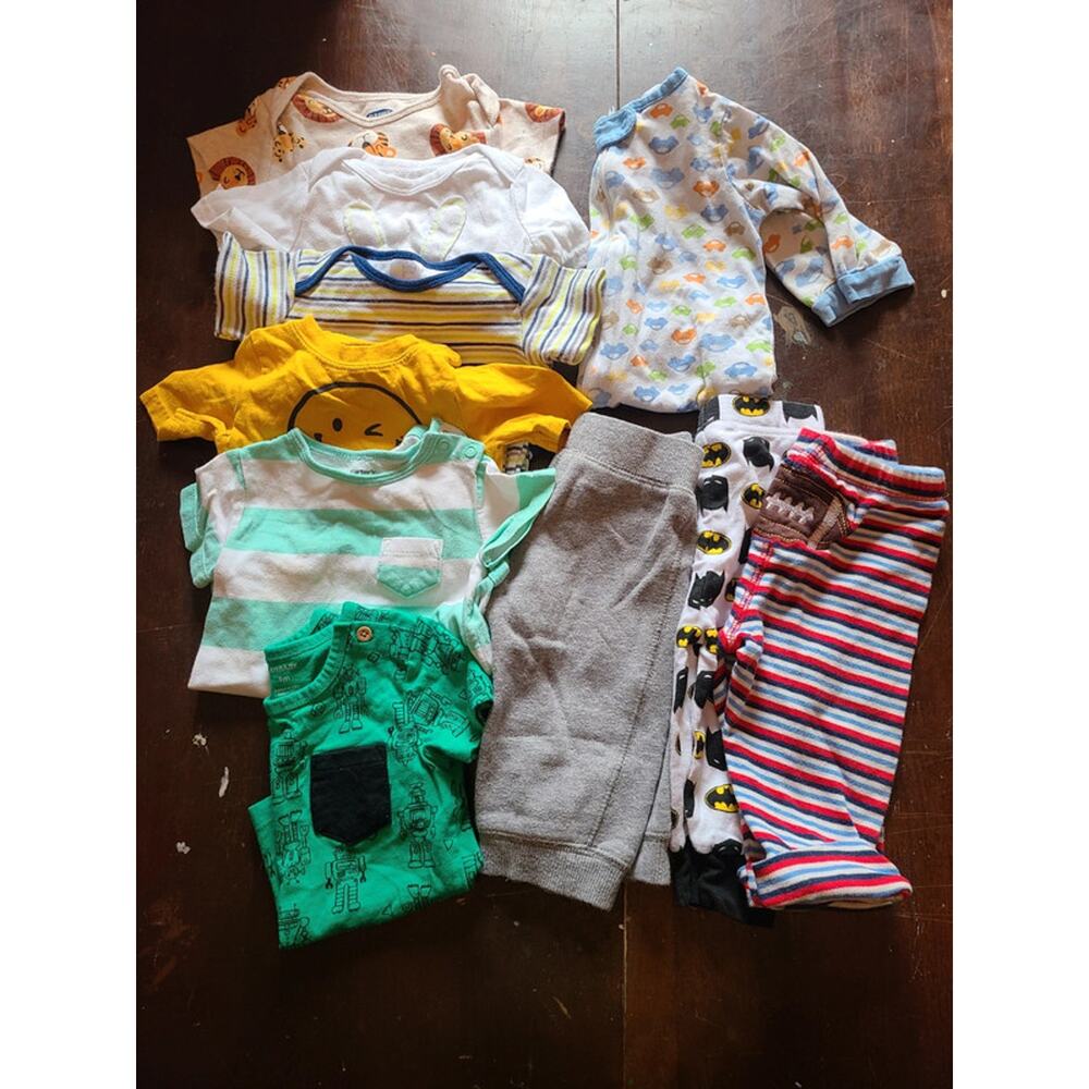 10 pc lot boy's 6-9m clothing spring/summer